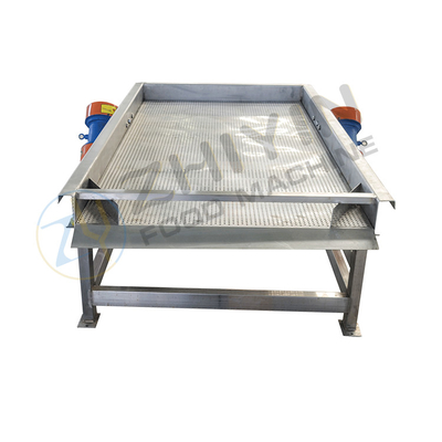 Vibration Vegetable Dewatering Machine 1000kg/H Macchine per asciugare le patatine fritte