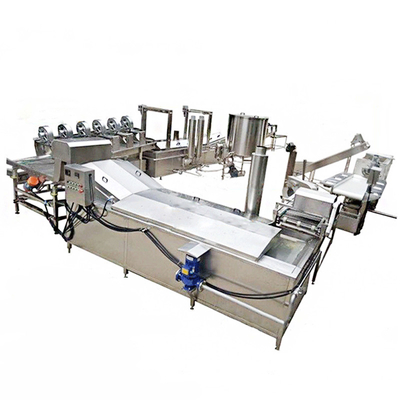 SGS 19KW Legumi surgelati Linea di produzione di patatine fritte