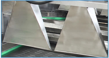 macchina automatica per l'essiccazione delle patatine fritte, frutta e verdura