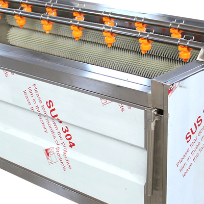 9 Macchine per pelare le verdure con spazzola a rulli