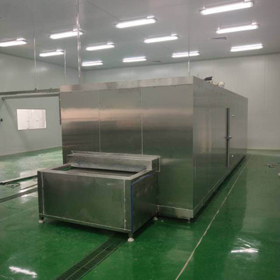 Fritte fritte IQF Industrial Automatic Potato Chips Line 40KW raffreddamento