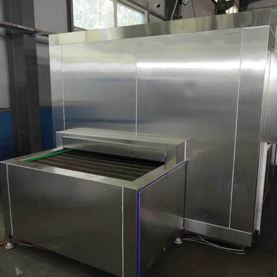 Fritte fritte IQF Industrial Automatic Potato Chips Line 40KW raffreddamento