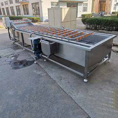 304 Acciaio inossidabile 1200 kg/h Lavatrice di ortaggi e frutta
