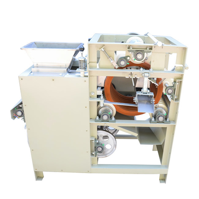 Linea di produzione automatica per la rimozione della buccia di ceci bagnati, mandorle e soia