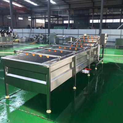 800 kg/h Lavatrice a bolle di ciliegie Trasmissione automatica