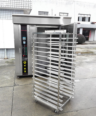 Gas personalizzato riscaldato 40 vassoio anatra cottura cibo torrefazione macchina 120kg / h