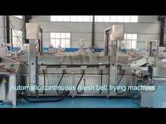 Snacks Nuggets SUS304 100kg/H Industrial Frying Machine
