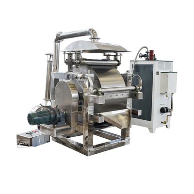 Essiccatore a tamburo raschiatore per emulsioni SUS304, essiccatore per cristallizzazione di prodotti chimici liquidi, essiccatore a tamburo raschiatore con riscaldamento a vapore