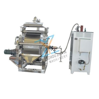 Attrezzatura di essiccazione a tamburo rotante per la lavorazione di alimenti in acciaio inossidabile 304 per uso alimentare, essiccazione a raschiatura per la lavorazione di polveri finite