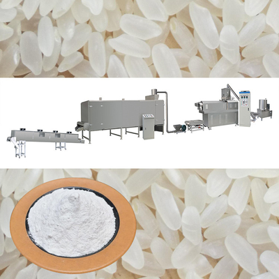 260 kg/h Linea di produzione di riso artificiale intelligente per estrusori alimentari industriali