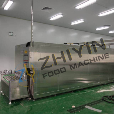 SUS304 Macchina di congelamento automatico per alimenti vegetali 1000 kg/h