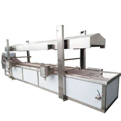 Nonstick LNG Conveyor Belt Cassava 110v Macchina per la frittura industriale