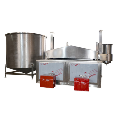 Frittelle a gas automatiche a 500 kg/h