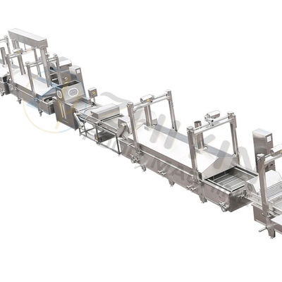 Macchina per patatine fritte surgelate 50kg/h Risparmio energetico 220V