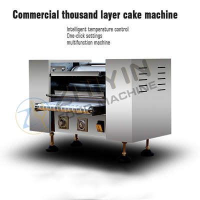 Alta efficienza 1000 strati pasticceria pasticceria macchina pasta macchina